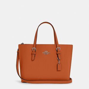 Coach Mini Mollie Tote 25 Crossbody Bag Ginger